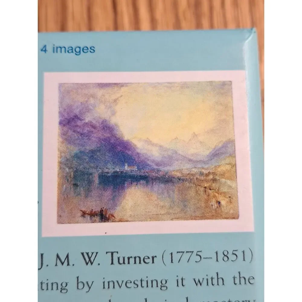 JMW Turner Watercolors Notecards 20 Cards with Envelopes in Box